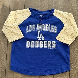 Toddler Los Angeles Dodgers Raglan Tee